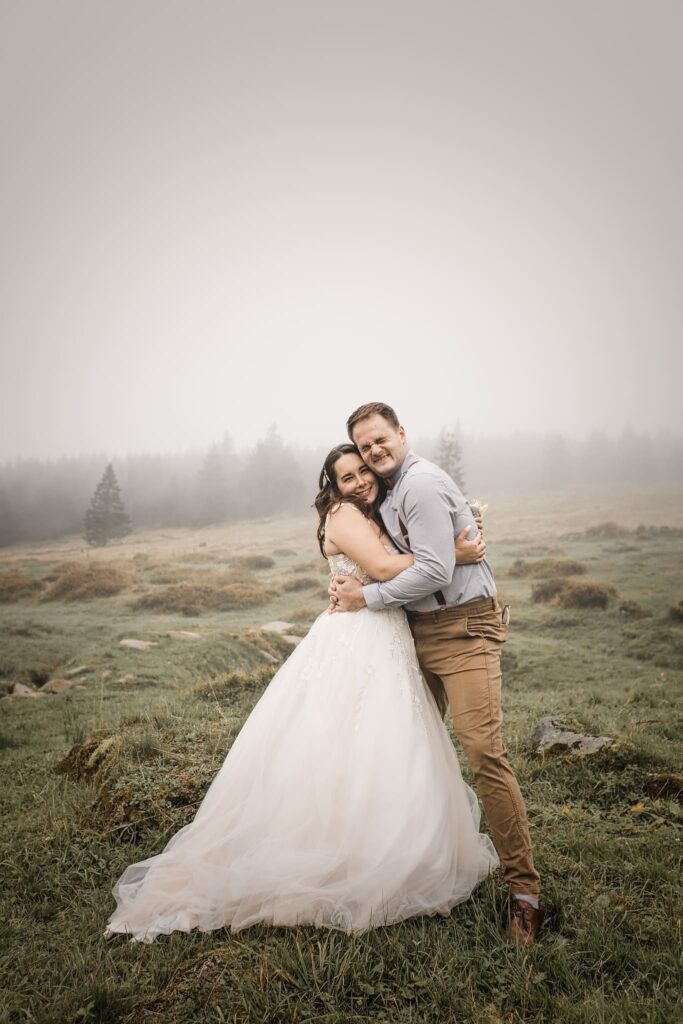 @Anna Dušáková, svatební focení, malá svatba v horách