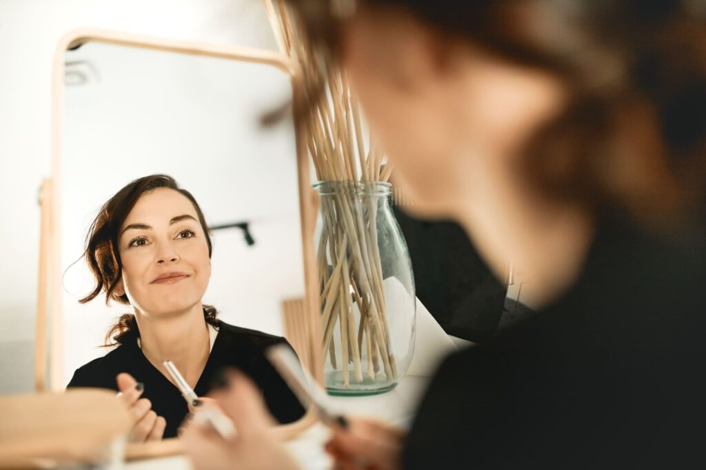 Veronika, kosmetika Procházka - brandová fotografie @Anna Dušáková