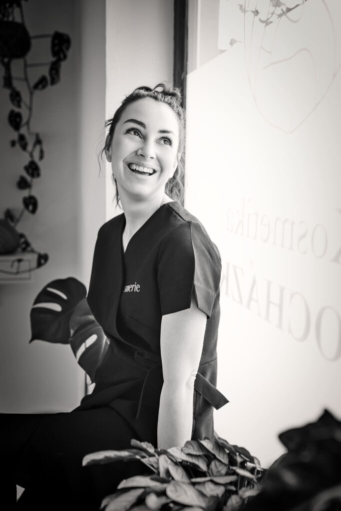 Veronika, kosmetika Procházka - brandová fotografie @Anna Dušáková